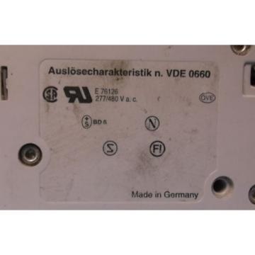 ABB 20 AMP 1-POLE 3 CIRCUIT BREAKERS VDE 0660