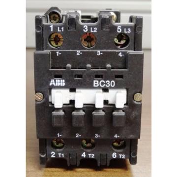 ABB BC30-*EX 3-Pole 24VDC Contactor