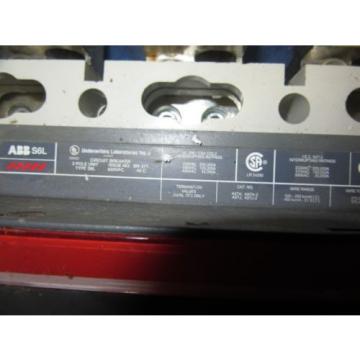 ABB SACE S6L 800 AMP 690V Circuit Breaker 2 yr warranty