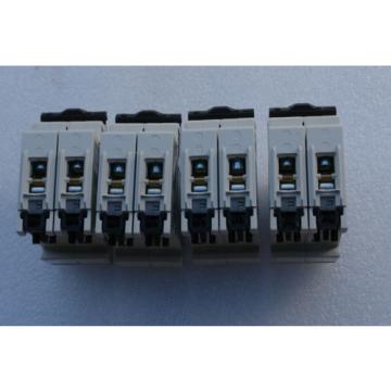 ABB S202U K6A 240V 50/60 Hz 6A  A IR  Circuit Breaker ( Lots of 4 )