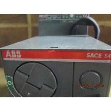 ABB SACE S4N Circuit Breaker RV-3203 600VAC 3-Pole_AS-IS_MAKE OFFER!
