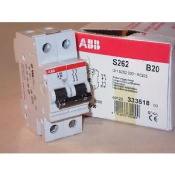 ABB S262-B20  miniature circuit breaker (NIB)