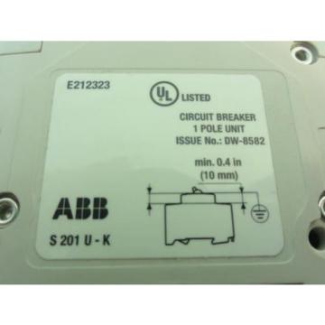 168357 New-No Box, ABB E212323 Circuit Breaker, 2A, 200/400V, 1P