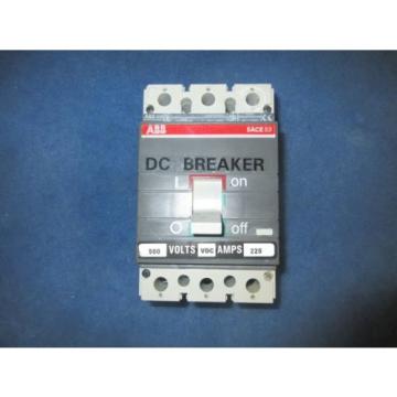 ABB S3N SACES3 Circuit Breaker 60A, 600V, 3P 2 yr warranty