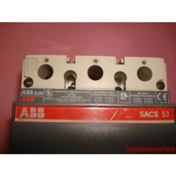 ABB SACE Isomax S3 S3N - Industrial Circuit Breaker 20A / 400VAC - 3 Pole