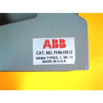 ABB -  FHN-HS12 -  Circuit Breaker Handle, NEMA Types: 1, 3R, 12