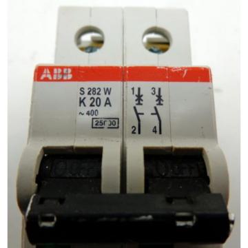 ABB K20A S282W 2-Pole Circuit Breaker