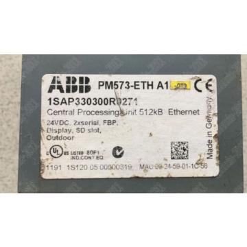 used 1pc ABB PM573-ETH 1SAP330300R0271