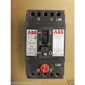 ABB  Type DS Motor Circuit Protector 10 amp CHIPPED