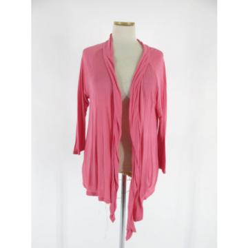 New York &amp; Co size large Pink Flyaway Cardigan ABB OR1