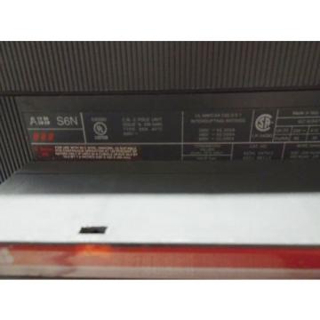 ABB 800 AMP BREAKER S6N, TRIP SACE PR211 (USED)