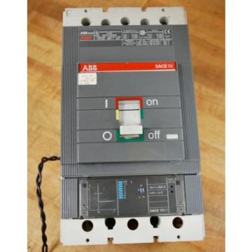 ABB S5H-SACE-PR211 400a 2 Pole Circuit Breaker  Issue No. P-1301 Auxillary 3a