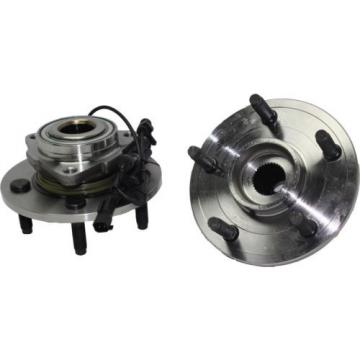 2 NEW Front Wheel Hub and Bearing with ABS for Dodge Ram 1500 thru 12/07/08