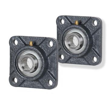 2x 7/8 in Square Flange Units Cast Iron SBF205-14 Mounted Bearing SB204-12G+F205