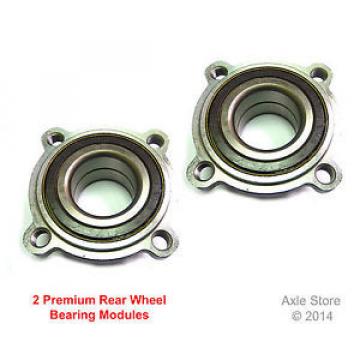 2 New Rear Wheel Bearing Units  for 2009-11 Audi A4 with Warranty 513301