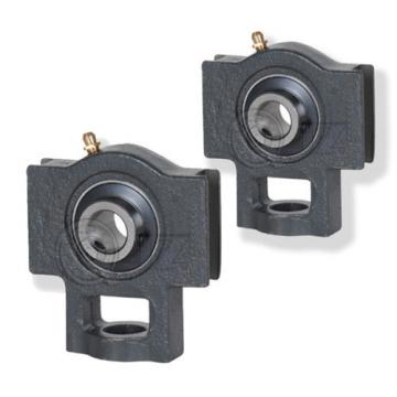 2x 1 3/8 in Take Up Units Cast Iron UCT207-22 Mounted Bearing UC207-22 + T207