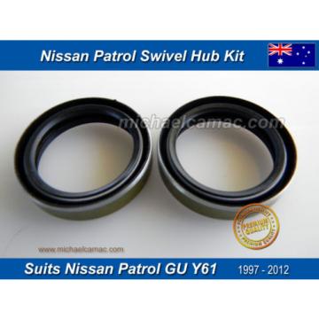 Patrol GU Y61 1997-2012 Swivel Hub, Wheel Bearings + Oil Seals Repair Kit fits
