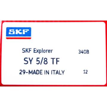 1 pc SKF Pillow Block Bearings (Y-bearing plummer) SY 5/8 TF 5/8&#034; inner diameter