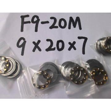 1pcs 9 x 20 x 7 mm F9-20M Axial Ball Thrust quality Bearing 3-Parts 9*20*7 ABEC1