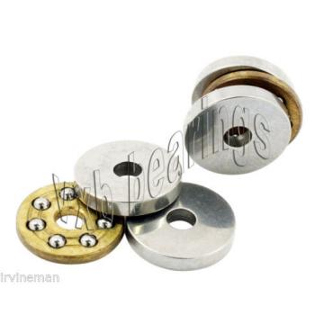 Set of 2 Thrust Miniature Ball Bearing 2x6x3 2mm x 6mm x 3mm Small Diameter