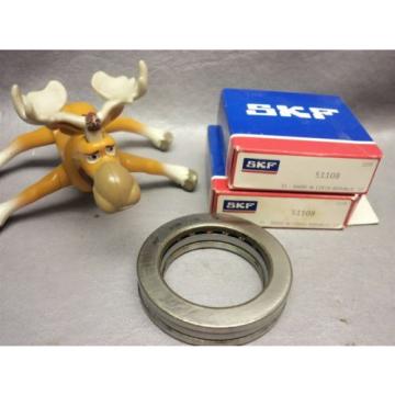 SKF Thrust Ball Bearing Bearing 51108 Thrust Ball Bearing Single Direction Lot of 2