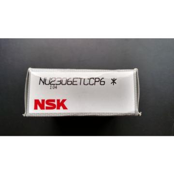 NU2306ETCCP6 NSK New Cylindrical Roller Bearing