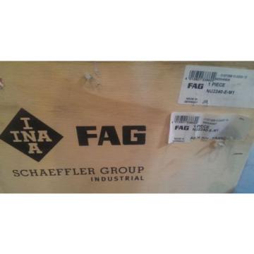 New FAG Schaeffler Cylindrical Roller Bearing NU2240-E-M1 / NU2240EM1