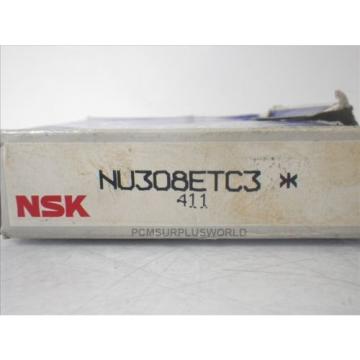 NU308ETC3 NSK cylindrical roller bearing (New)