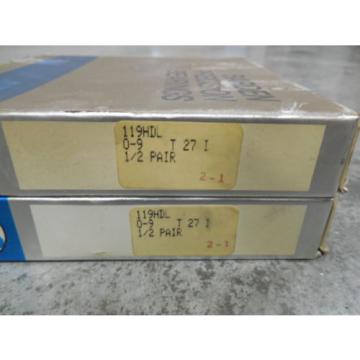 NEW Barden 119HDL Super Precision Cylindrical Roller Bearing Set