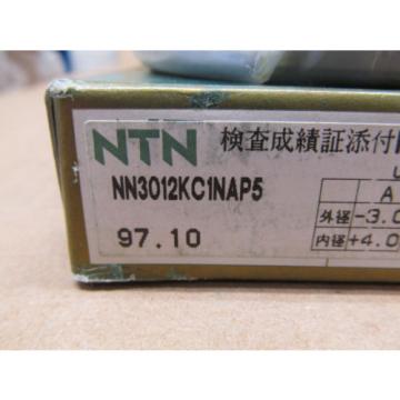 1 NIB NTN NN3012KC1NAP5 CYLINDRICAL ROLLER BEARING - SUPER PRECISON