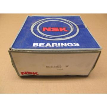 1 NIB NSK NU318MC3 NU318-M-C3 CYLINDRICAL ROLLER BEARING