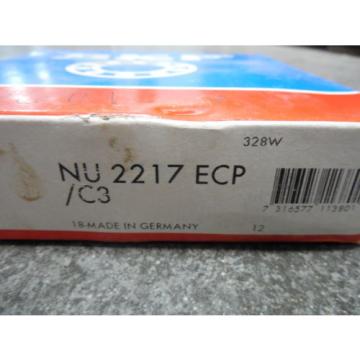 NEW SKF NU 2217 ECP/C3 Single Row Cylindrical Roller Bearing