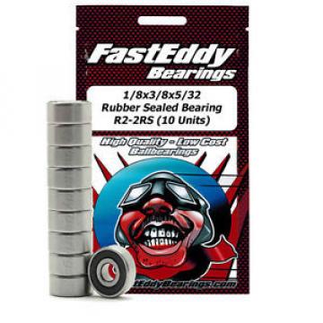 1/8x3/8x5/32 Rubber Sealed Bearing R2-2RS (10 Units)