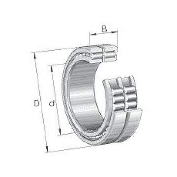 SL185017-A INA Cylindrical roller bearings SL1850, semi-locating bearing, double