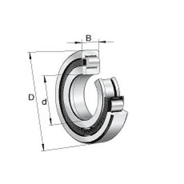 NUP209-E-M1 FAG Cylindrical roller bearing