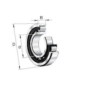 NU211-E-TVP2 FAG Cylindrical roller bearings NU2..-E, main dimensions to DIN 541