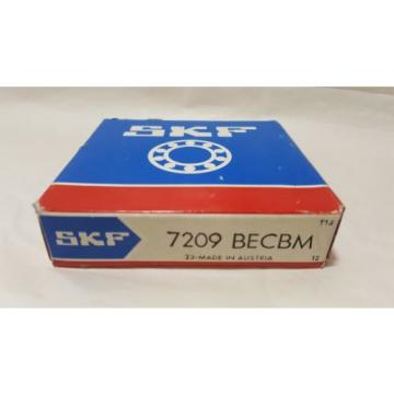 *NEW* SKF 7209 BECBM ,Angular Contact Ball Bearing,SKF 7209BECBM