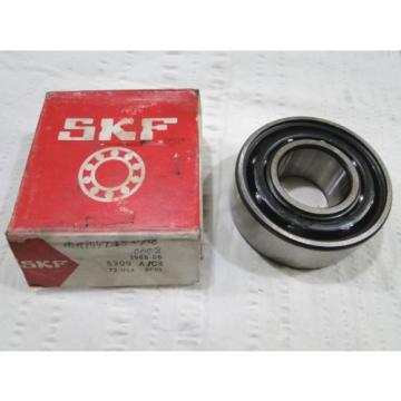SKF 5309A /C3 Double Row Angular Contact Ball Bearing 45x100x39.7mm New