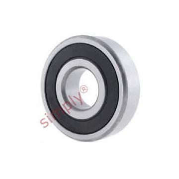 Budget 72072RS Rubber Sealed Single Row Angular Contact Ball Bearing 35x72x17mm