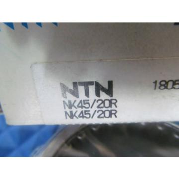 NOS NTN Needle Roller Bearing NK45 20R