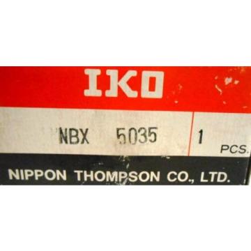 IKO BEARINGS, COMBINED NEEDLE ROLLER BEARING, NBX 5035, 50 X 71.5 X 35MM