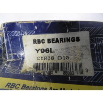 RBC Bearing Y96L Needle Yoke Roller Bearing Sealed 3 IN OD ! NEW !
