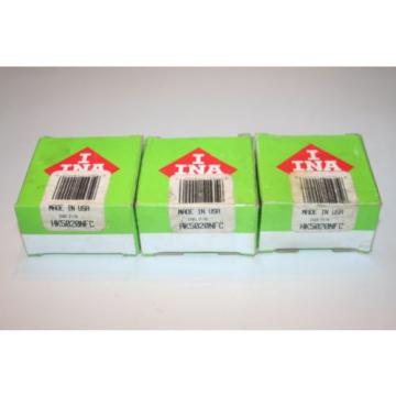 (Lot of 3) INA HK5020-NFC Drawn Cup Needle Roller Bearings  HK5020NFC  * NEW *