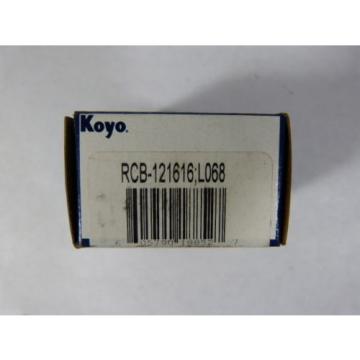 Koyo RCB121616FSL068 Needle Roller Bearing 3/4x1x1&#034; ! NEW !