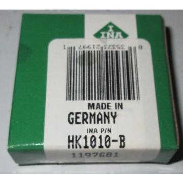 HK1010-B INA Needle Roller and Cage Assembly Bearing NIB 1197681 Industrial Part