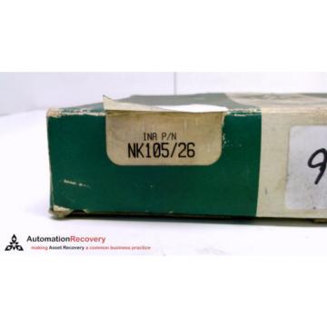 INA NK105/26 , NEEDLE ROLLER BEARING  105MM X 125MM X 26MM, NEW #216175