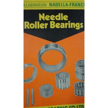 India Vintage Tin Sign NEEDLE ROLLER BEARINGS 51098