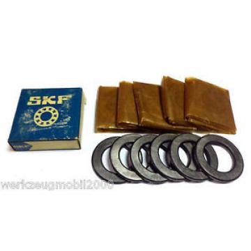 11 Stück SKF Axial needle roller bearings - Run disk 81105 5x + 6x used H11249