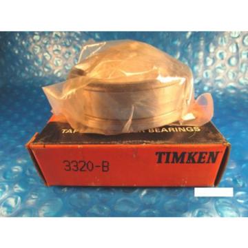 Timken 3320-B, Tapered Roller Bearing Single Cup with Flange