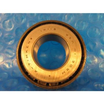 Timken 14118 Tapered Roller Bearing Single Cup 1.1811&#034; Straight Bore; 0.7560&#034;